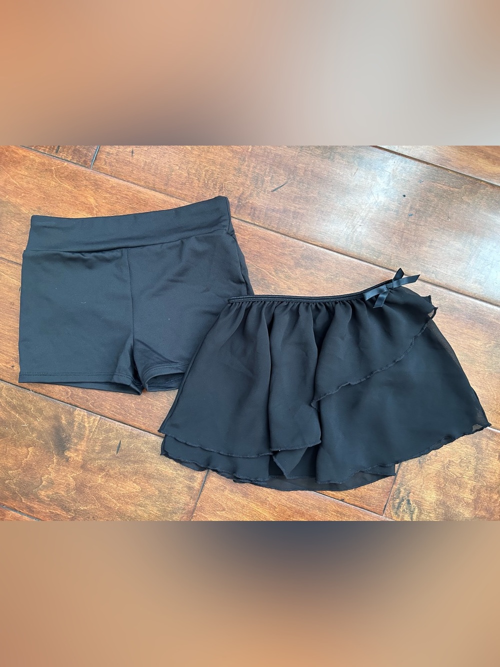 7/8 Dance skirt and booty shorts (Danskin and Cat & Jack brand)